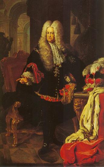 Jakob Philipp Hackert Portrait of Charles III Philip Germany oil painting art